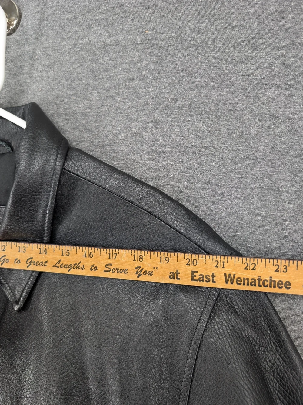 Men's Black Leather Zip Bomber Jacket